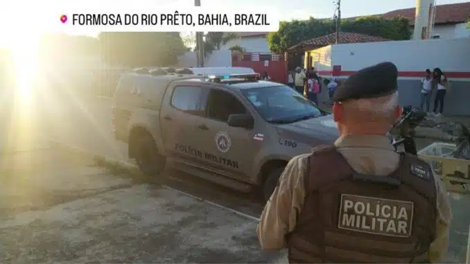 Seguranças, escolas, Formosa do Rio Preto, Bahia