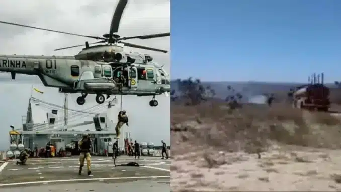 Helicóptero da Marinha, Formosa, Goiás, Queda de Helicóptero da Marinha