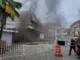 Prefeitura de Salvador, Palácio Thomé de Souza, Salvador, Bahia, Incêndio