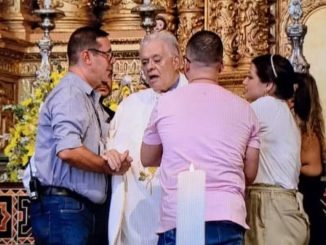padre José Abel Carvalho Pinheiro, Missa de Páscoa Salvador, Arquidiocese Primaz do Brasil, Catedral Basílica do Santíssimo Salvador, Salvador, Bahia