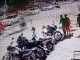 Imagem mostra momento de criança de três anos, atropelada por motociclista menor de idade em Santa Rita de Cássia, no Oeste da Bahia