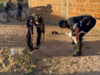 Corpo de homem sem identificação foi encontrado no bairro Jardim das Oliveiras em Luís Eduardo Magalhães, na Bahia com 21 perfuração de arma branca.