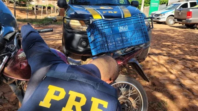 Moto furtada Formosa do Rio Preto, Bahia, Bom Jesus, Piauí, Polícia Rodoviária Federal, PRF