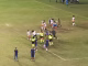 Confusão no Estádio Metropolitano de Pituaçu, em Salvador Bahia, durante jogo do Esporte Clube Bahia e o time feminino do JC Futebol Clube do Amazonas — Foto: Redes sociais