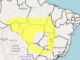 Alerta amarelo INMET Tempestade no Oeste da Bahia Previsão do tempo Bahia Riscos de tempestade Bahia Defesa Civil Bahia