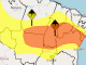 Previsão de chuvas intensas, Bahia, Inmet, Previsão do Tempo, Meteorologia, Alerta Laranja