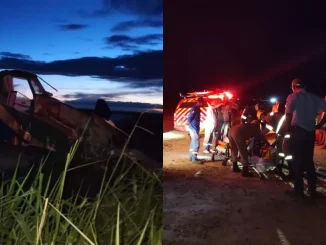 Avião Agrícola cai em Correntina, Aeronave, acidente aéreo, Correntina, Bahia