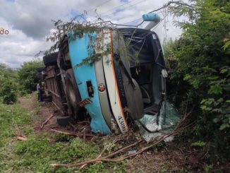 Ônibus tomba ba-161, Barra, Bahia, acidente com ônibus Barra, Acidente com ônibus ba-161
