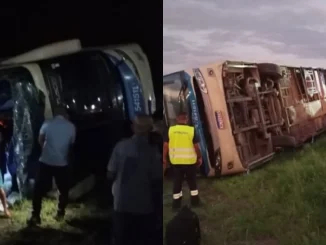 ônibus BR-116, Acidente, BR-116, Rafael Jambeiro, Bom Jesus da Lapa, Bahia