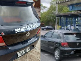 PRF recupera carro furtado na Bahia; "Foi Deus que me deu"