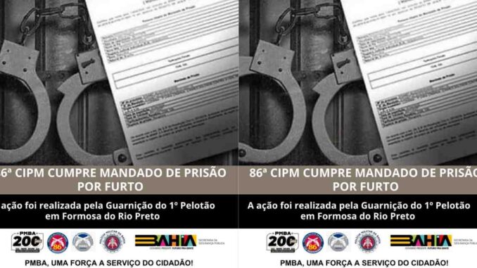 mandado-prisào-formosa mandado prisão Formosa do Rio Preto, Bahia, arrombamento de agência bancária, Jaborandi, Coribe, Bahia