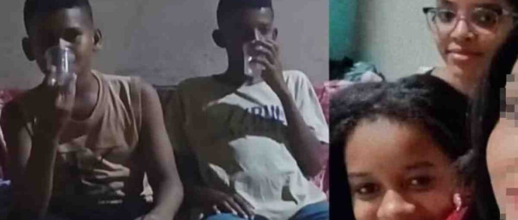 Quatro adolescentes da mesma família morreram afogados no Rio São Francisco, em Barra, na Bahia ao tentarem resgatar um parente.