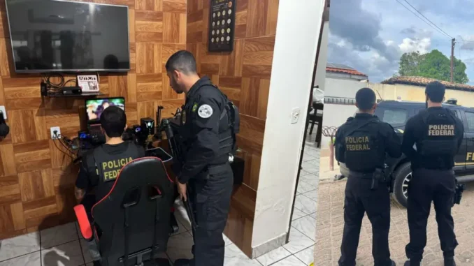 prisao-santa-rita-cassia Polรญcia Federal prende suspeito de pornografia infantil em Santa Rita de Cรกssia, na Bahia