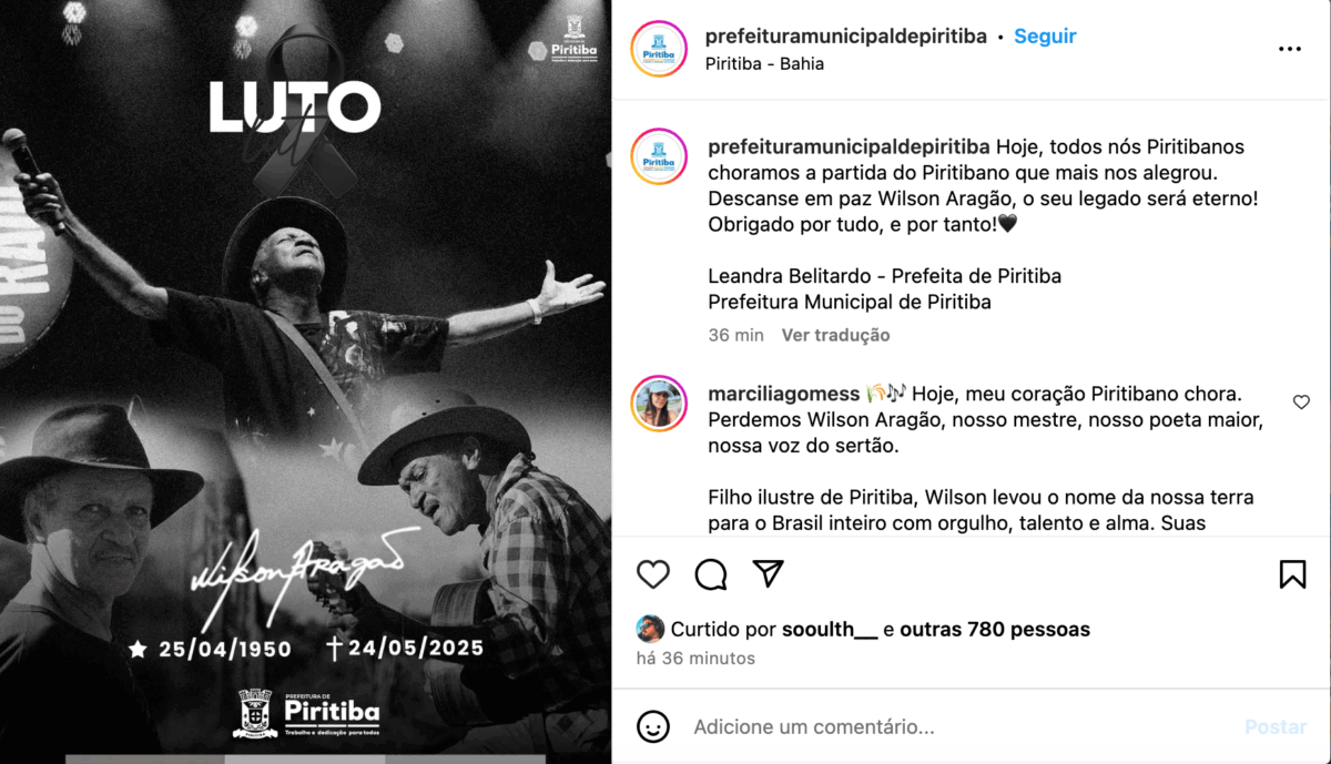 Prefeitura de Piritiba, Bahia