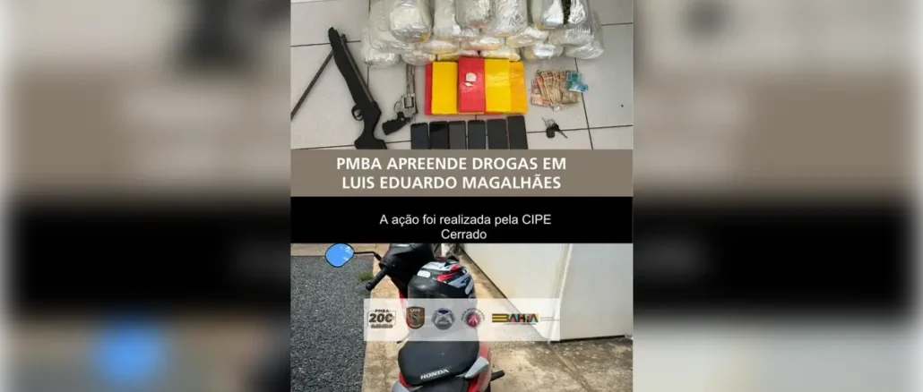Mulher presa em Luís Eduardo Magalhães, Bahia, Cipe/Cerrado, Polícia Militar da Bahia