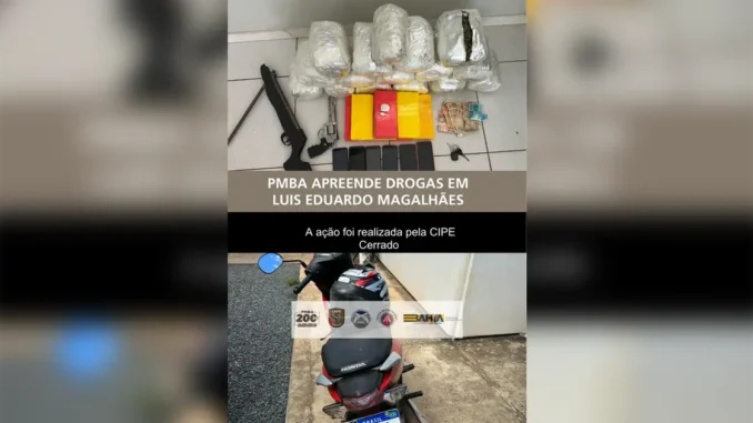 mulher-presa-luis-eduardo-magalhaes Mulher presa em Luís Eduardo Magalhães, Bahia, Cipe/Cerrado, Polícia Militar da Bahia