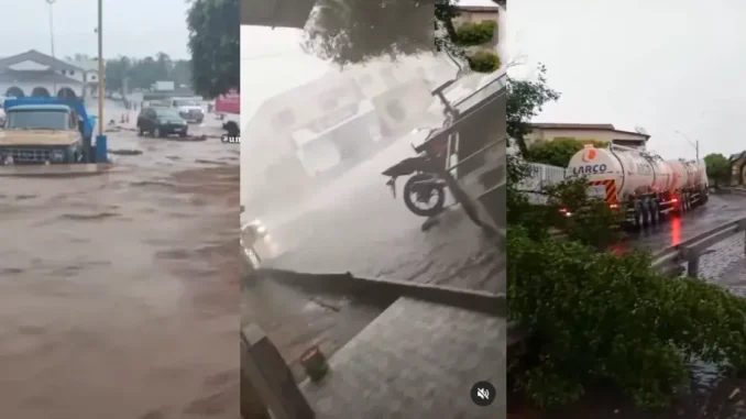 chuvas em Correntina na Bahia, Temporal, previsão do tempo