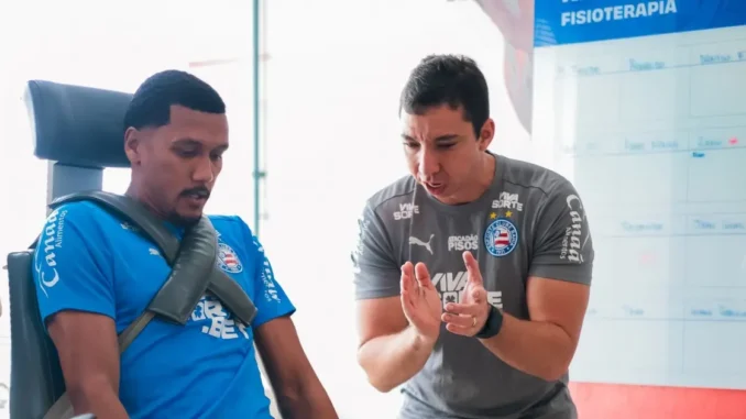 bahia Esporte Clube Bahia volta aos treinos, Elenco do Bahia realiza treino técnico no CT Evaristo de Macedo após recesso