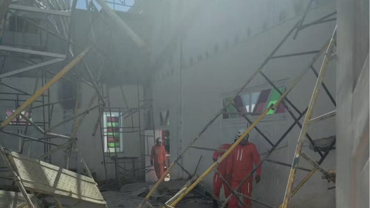 Desabamento de igreja deixa 14 feridos no Sudoeste da Bahia