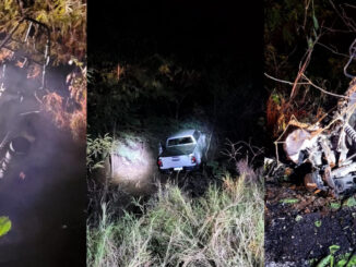 Acidente na BA-161 entre Bom Jesus da Lapa e Sítio do Mato, no Oeste da Bahia