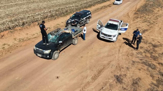 Avião agrícola atinge caminhonete e mata homem em Porto dos Gaúchos, no estado do Mato Grosso