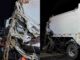 colisão entre caminhões, acidente Rosário Bahia, Acidente na BR-020 entre Rosário e Posse