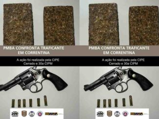 Operação policial em Correntina