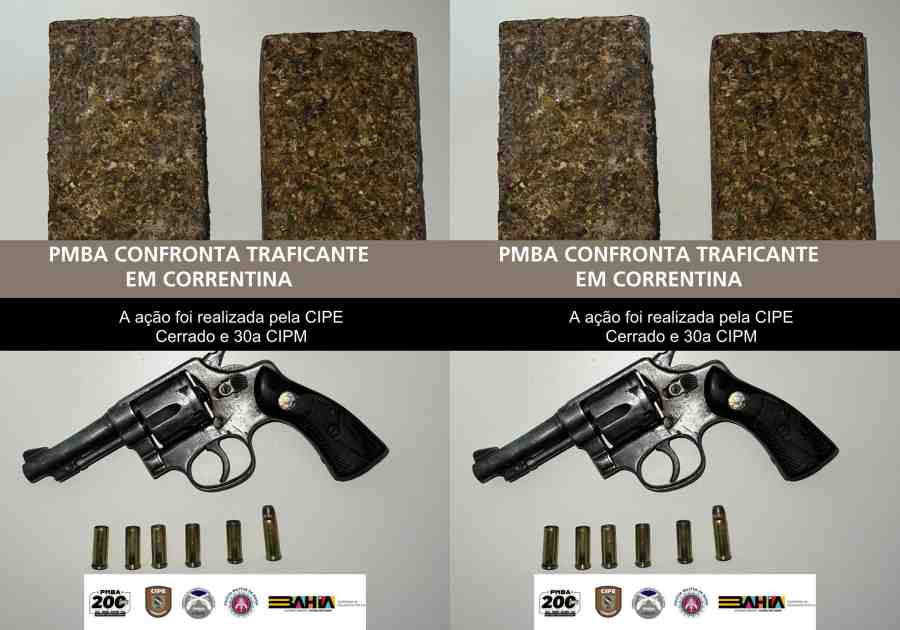 Operação policial em Correntina