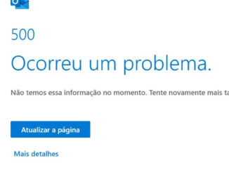 Outlook fora do ar, Microsoft