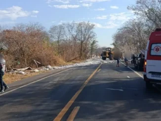 Acidente na BR-135 em Gilbués, no Sul do Piauí