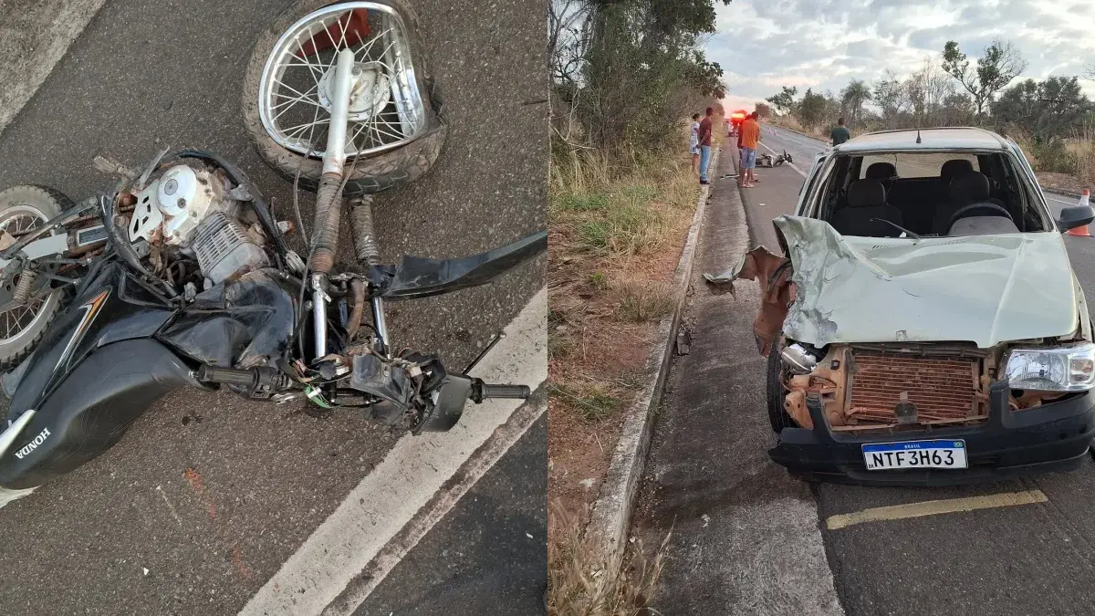 Acidente br-135 em Corrente, Piauí