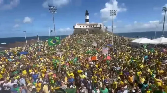 Manifestação Salvador hoje
