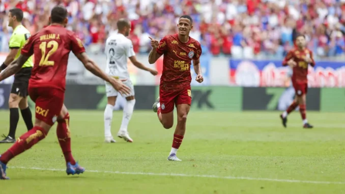 Bahia vence o Santos