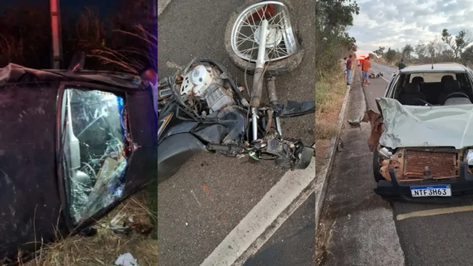 Acidente na BR-135 no Sul do Piauí, Acidente São Gonçalo do Gurgueia, Acidente Barreiras do Piauí