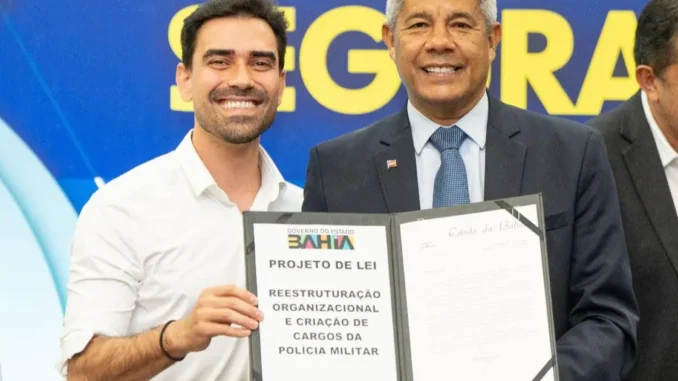 Batalhão da PM em Luís Eduardo Magalhães, na Bahia, Jerônimo Rodrigues (PT)