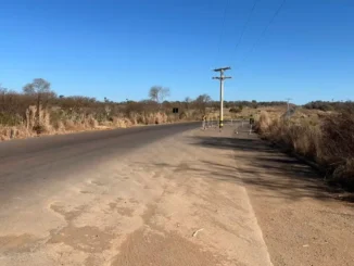 Poste na BR-030 na Bahia