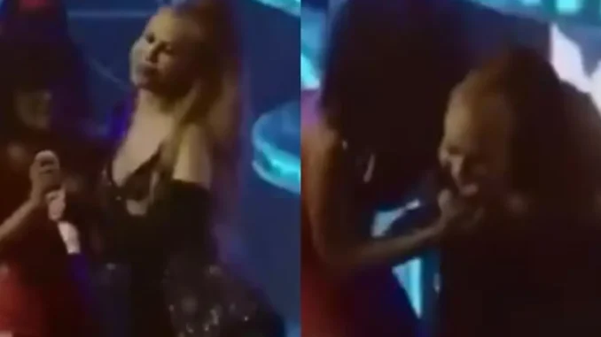 Joelma tira microfone de fã em show após críticas ao repertório
