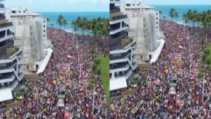 Manifestação em Salvador