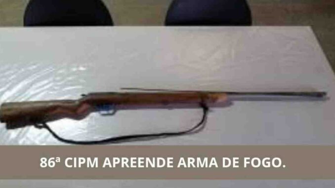 Apreensão de arma em Santa Rita de Cássia, na Bahia, Polícia Militar da Bahia