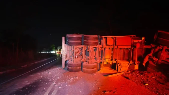 Acidente BR-135 São Gonçalo do Gurguéia, Piauí, deixa motorista morto