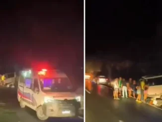 Acidente na Serra da Mangabeira deixa Mulher morta na Bahia, Acidente BR-242, Oliveira dos Brejinhos, Oeste da Bahia, Chapada Diamantina