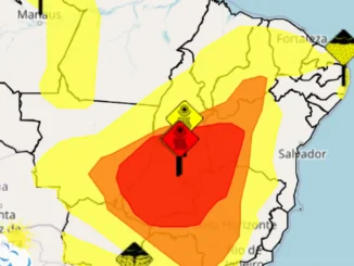alerta vermelho; baixa umidade, Inmet, Instituto Nacional de Meteorologia, Oeste da Bahia