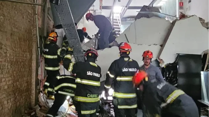 Henrique Fogaça: teto de restaurante desaba e deixa uma pessoa morta em São Paulo