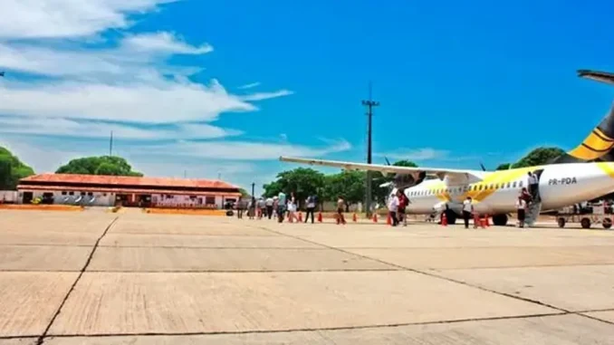 Homem preso no Aeroporto de Barreiras