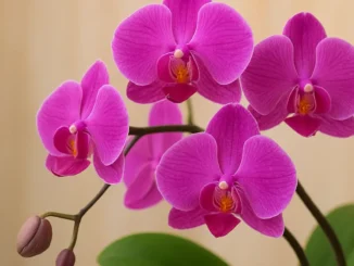 Truque simples que deixa suas orquídeas mais saudáveis