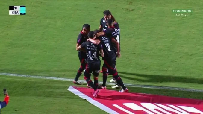 Vitória e Ceará, Campeonato Brasileiro, Brasileirão, Vitória bate o Ceará no Barradão, em jogo eletrizante Vitória bate o Ceará