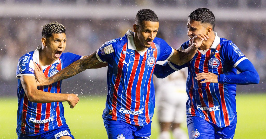 Empate do Bahia com o Santos: o Tricolor precisa de 11 dos 18 pontos finais para igualar o ritmo do 5º